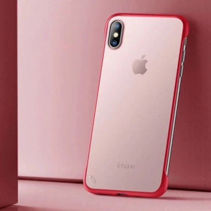 iPhone XS Max Luxury Frameless Transparent Case