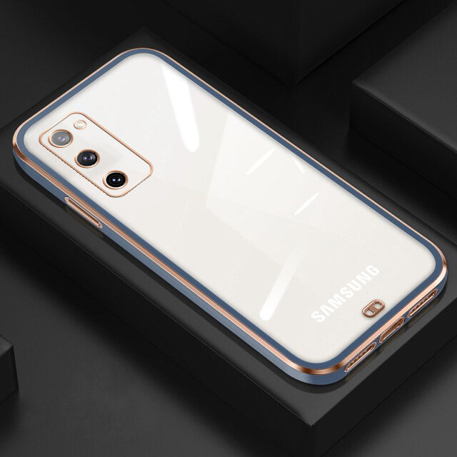 Electroplating Ultra Clear Shining Case - Samsung