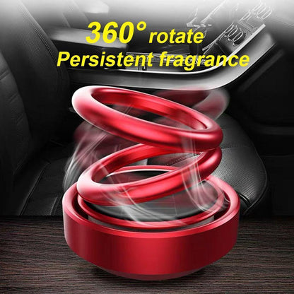 Double Ring Auto Rotating Car Air Freshener