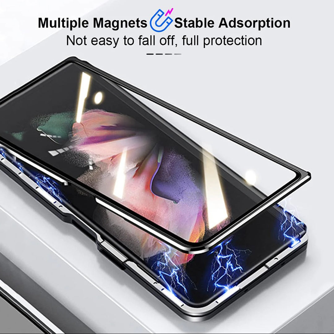 Galaxy Z Fold4 (Front+Back) Protection Magnetic Fit Case