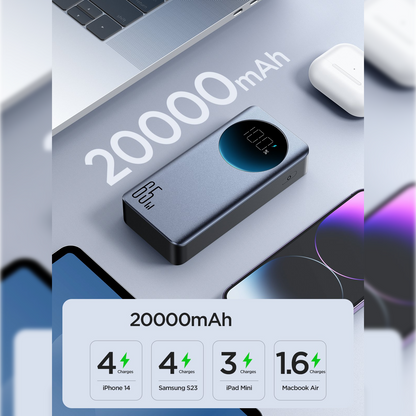 JOYROOM™ 20000 mAh 65W Digital Display Power Bank