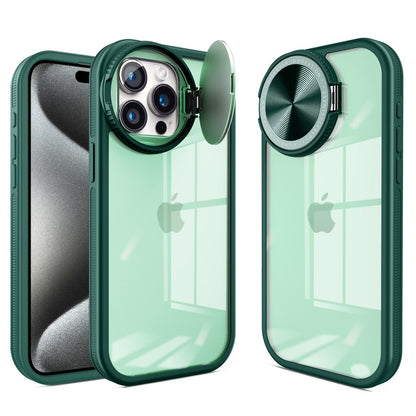 Acrylic Flip Round Lens Holder Case - iPhone