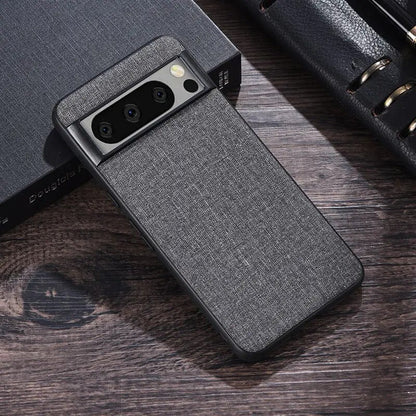 Pixel 8 Series Business Weave Fabric Pattern Case