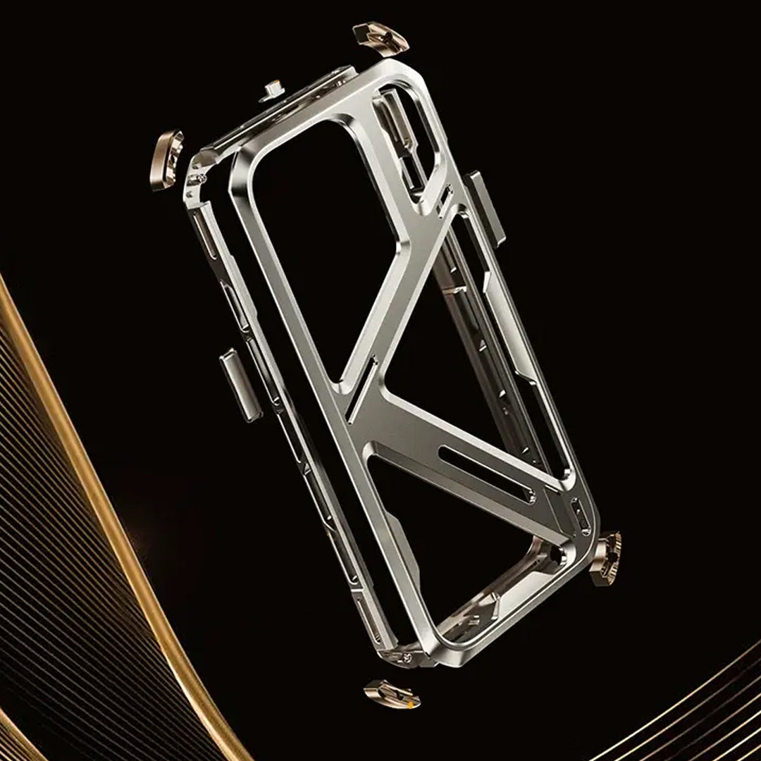 Titanium Alloy Armor Frame Case - iPhone