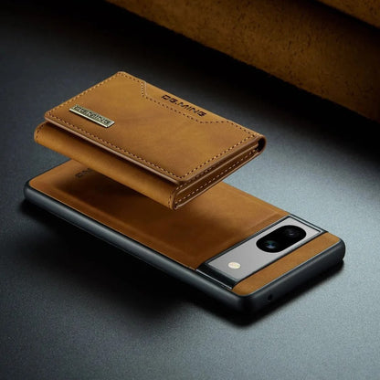 Versatile Magnetic Leather Wallet Case - Google