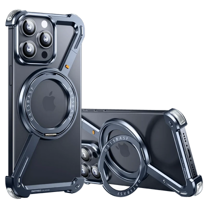 Corner Guard Titanium Magnetic Case - iPhone