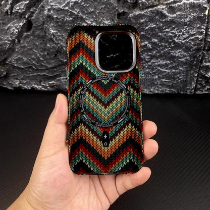 Luxury Noctilucent Braided Magnetic Case - iPhone