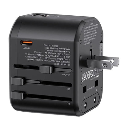 Versatile Global 20W Travel Power Socket with Adapter