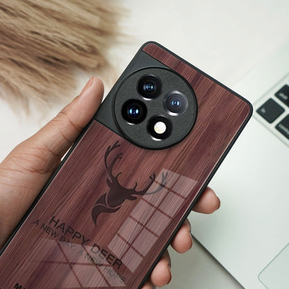 Rustic Wood Deer Grain Pattern Case - OnePlus