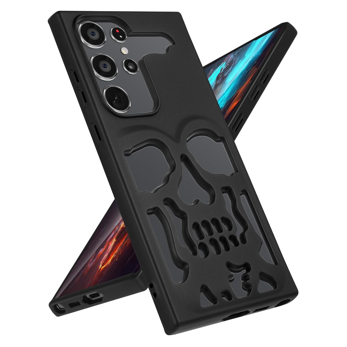 Phantom Skull Hollow Design Case - Samsung