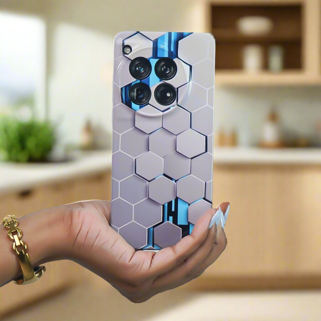 3D Honeycomb Hive Pattern Case - OnePlus