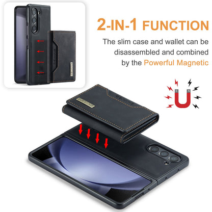 Galaxy Z Fold6 Versatile Magnetic Leather Wallet Case