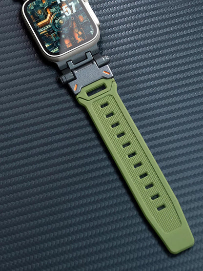 Rugged Tactical Strap for Apple Watch