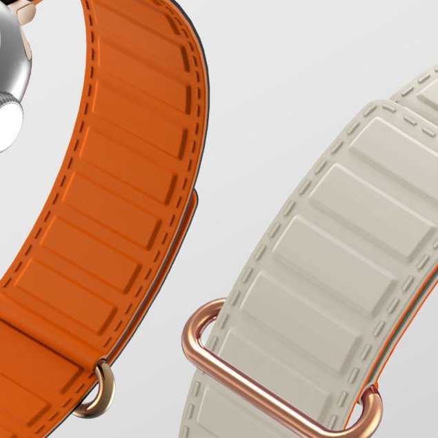 Elegant Contrast Strap for Apple Watch