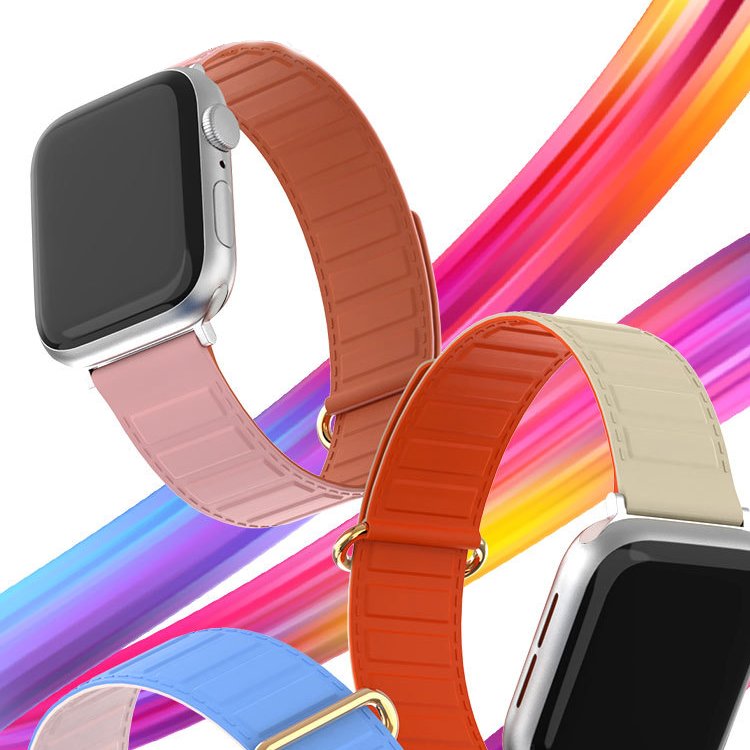 Elegant Contrast Strap for Apple Watch