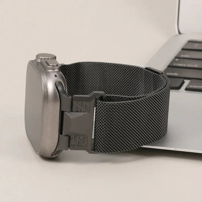 Milanese Metal Stainless Steel Strap For Apple Watch