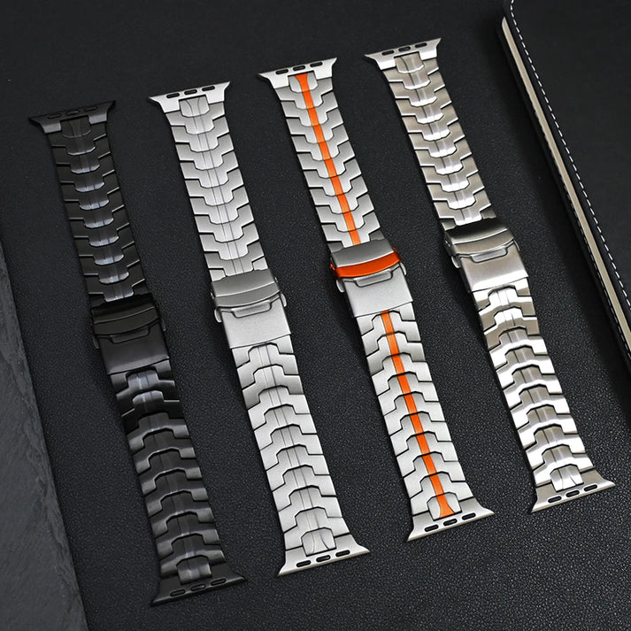 Luxury Interwoven Metal Strap for Apple Watch