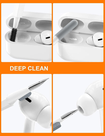 Cleaning Set For Airpod, Earphones, Neckbands, Earbuds, Tws, Headphones, Mobile & Laptop