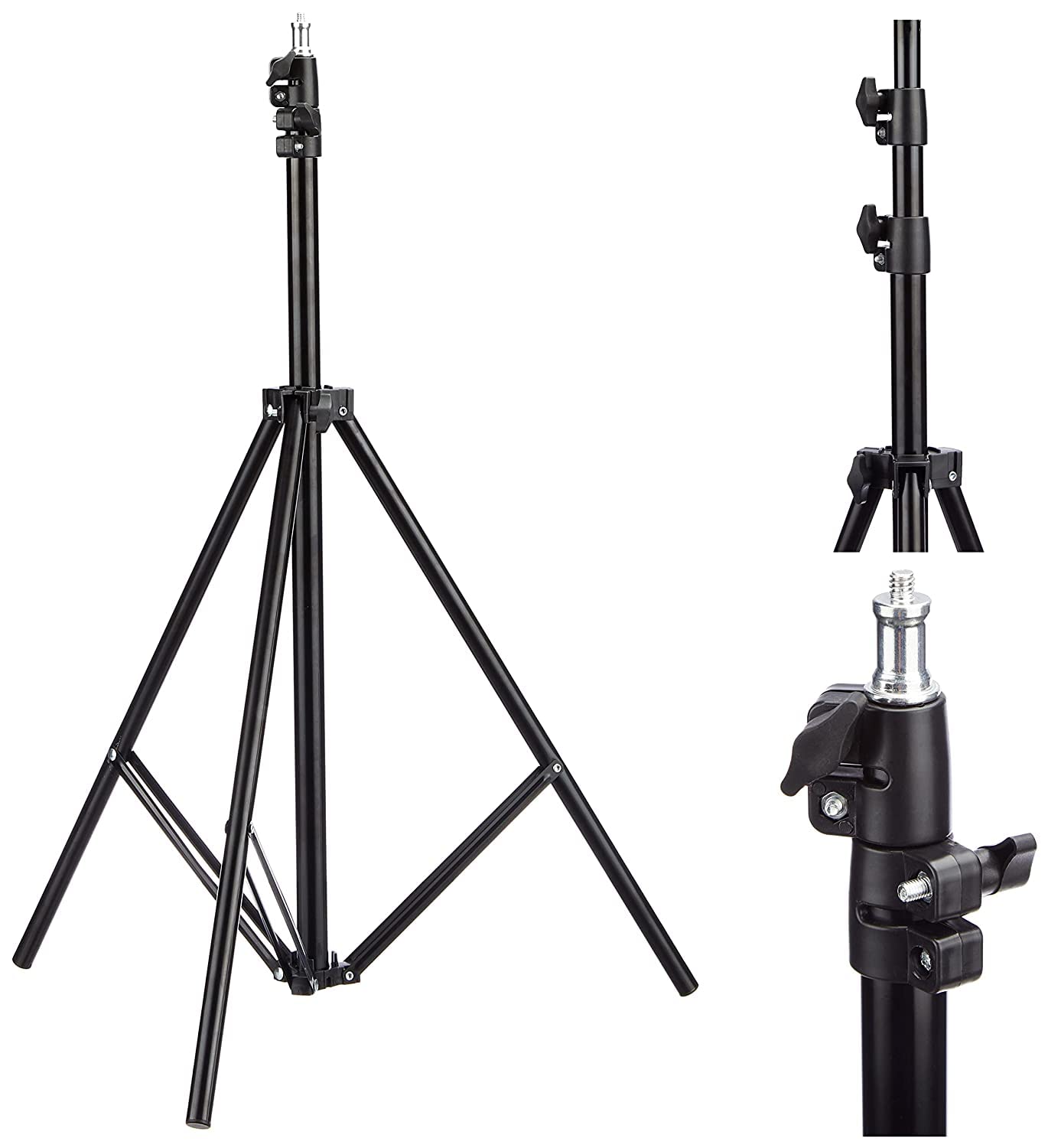 7 Feet Lightweight Long Portable Tripod Stand For Mobile Phone, Ring Light Stand, And Stand For Cameras