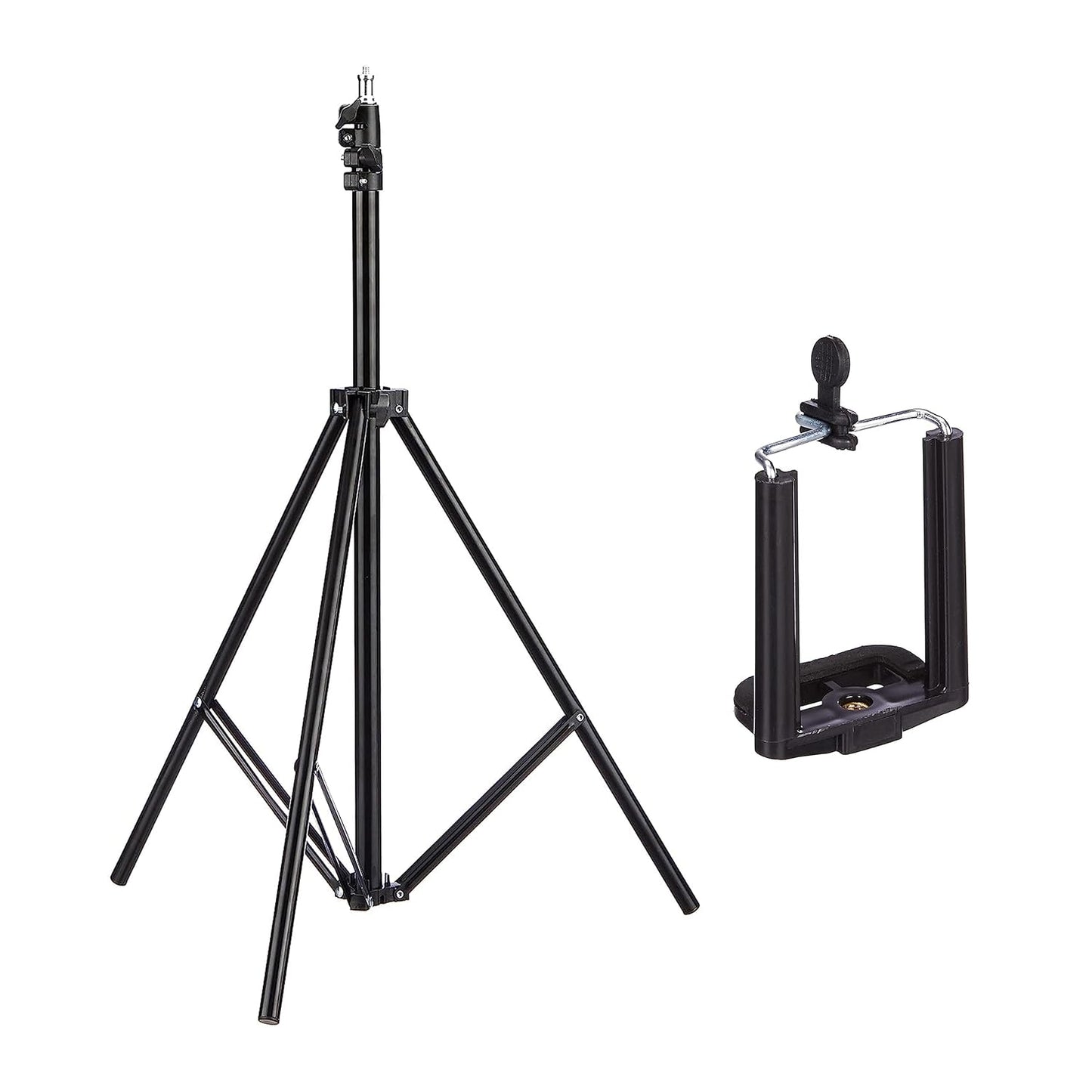 7 Feet Lightweight Long Portable Tripod Stand For Mobile Phone, Ring Light Stand, And Stand For Cameras