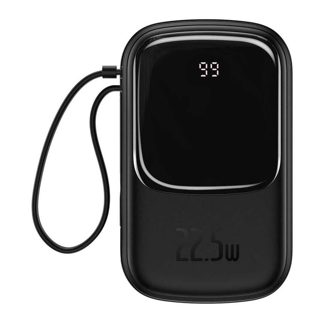 Qpow™ 10000mAh Power Bank with Type-C Cable