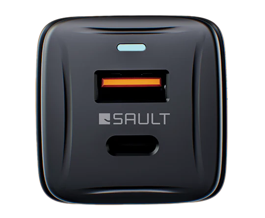 Sault Powercharge  – Adaptor 35W Dual Port With Cable