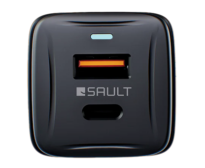 Sault Powercharge  – Adaptor 35W Dual Port With Cable