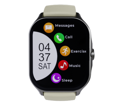 Sault - Redial Pro Bluetooth Calling Smart Watch With 2.1" Lcd Display