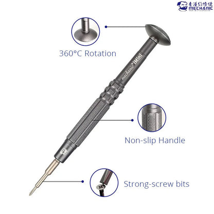 Mechanic Imini Non-Slip Hardend S2 Screwdriver 0.8