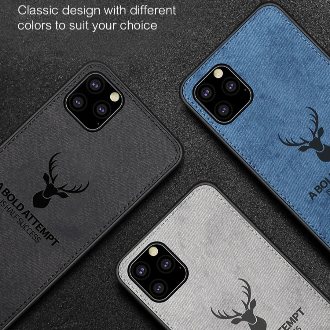 iPhone 11 Pro Max Deer Pattern Inspirational Soft Case