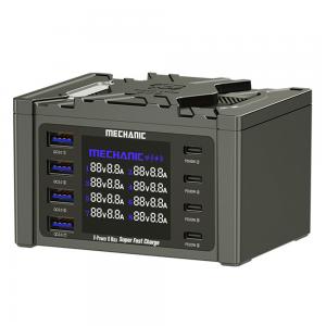 Mechanic V-Power 8 Max Super Fast Charge Qc3.0 Pd Usb Hub 8 Port 115 Watt.