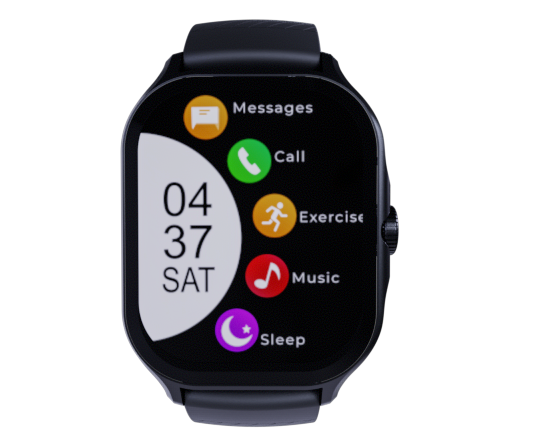 Sault - Redial Pro Bluetooth Calling Smart Watch With 2.1" Lcd Display