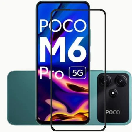 Tempered Glass For Poco M6 Pro