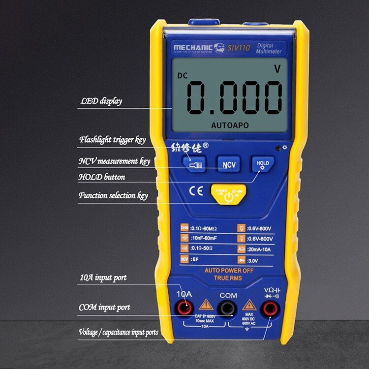 Mechanic Siv110 Multimeter